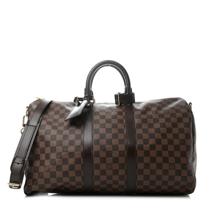 Louis Vuitton Damier Ebene Keepall Bandouliere 45 1 of 6