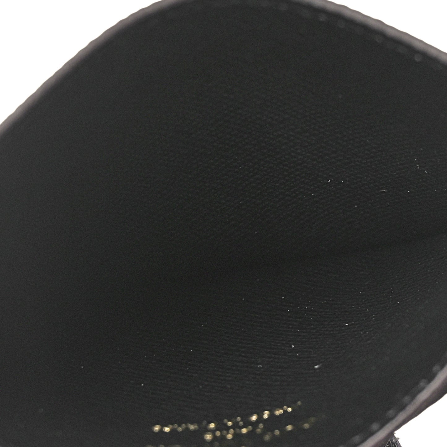 Reverse Monogram Side Up Card Holder