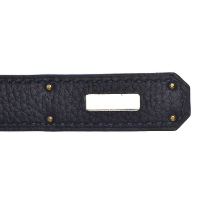 Hermes Togo Kelly Retourne 35 Bleu Nuit 14 of 34