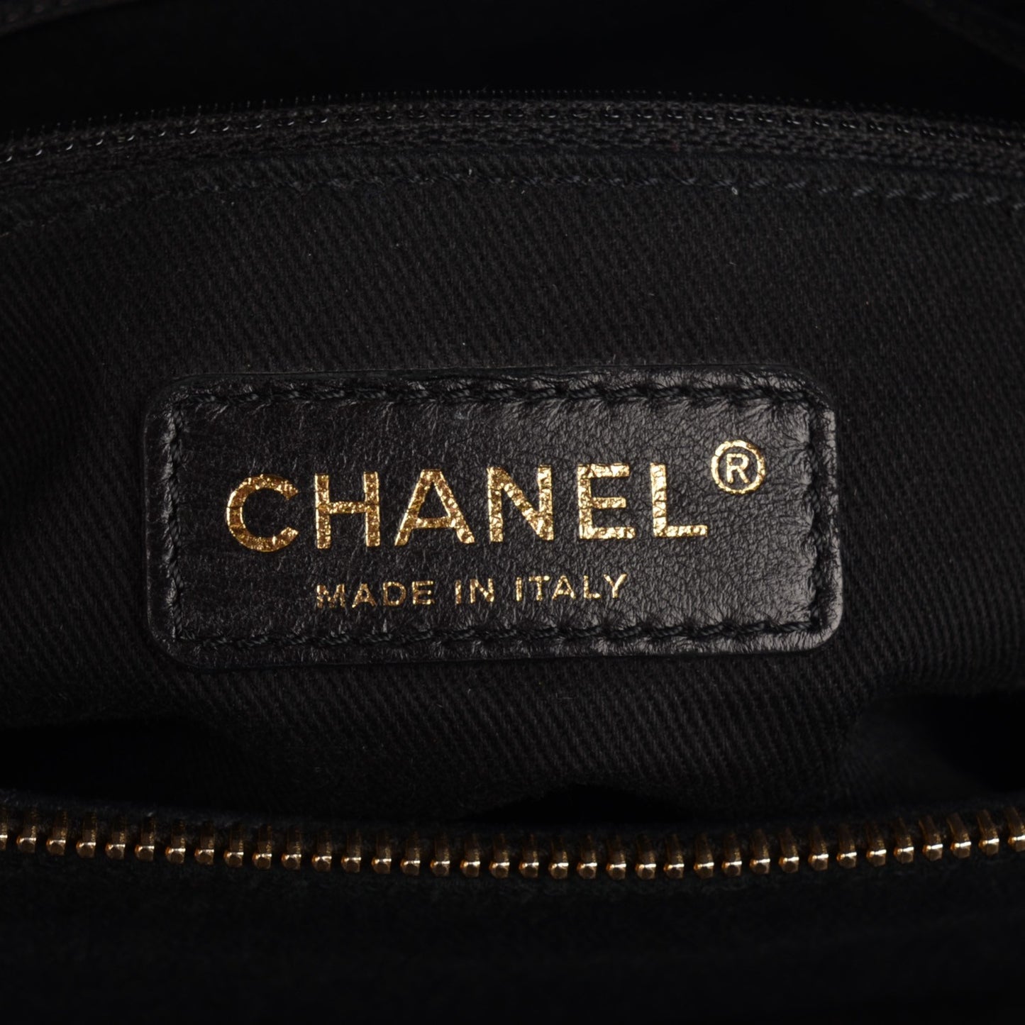 Caviar Timeless CC Shopping Tote Black
