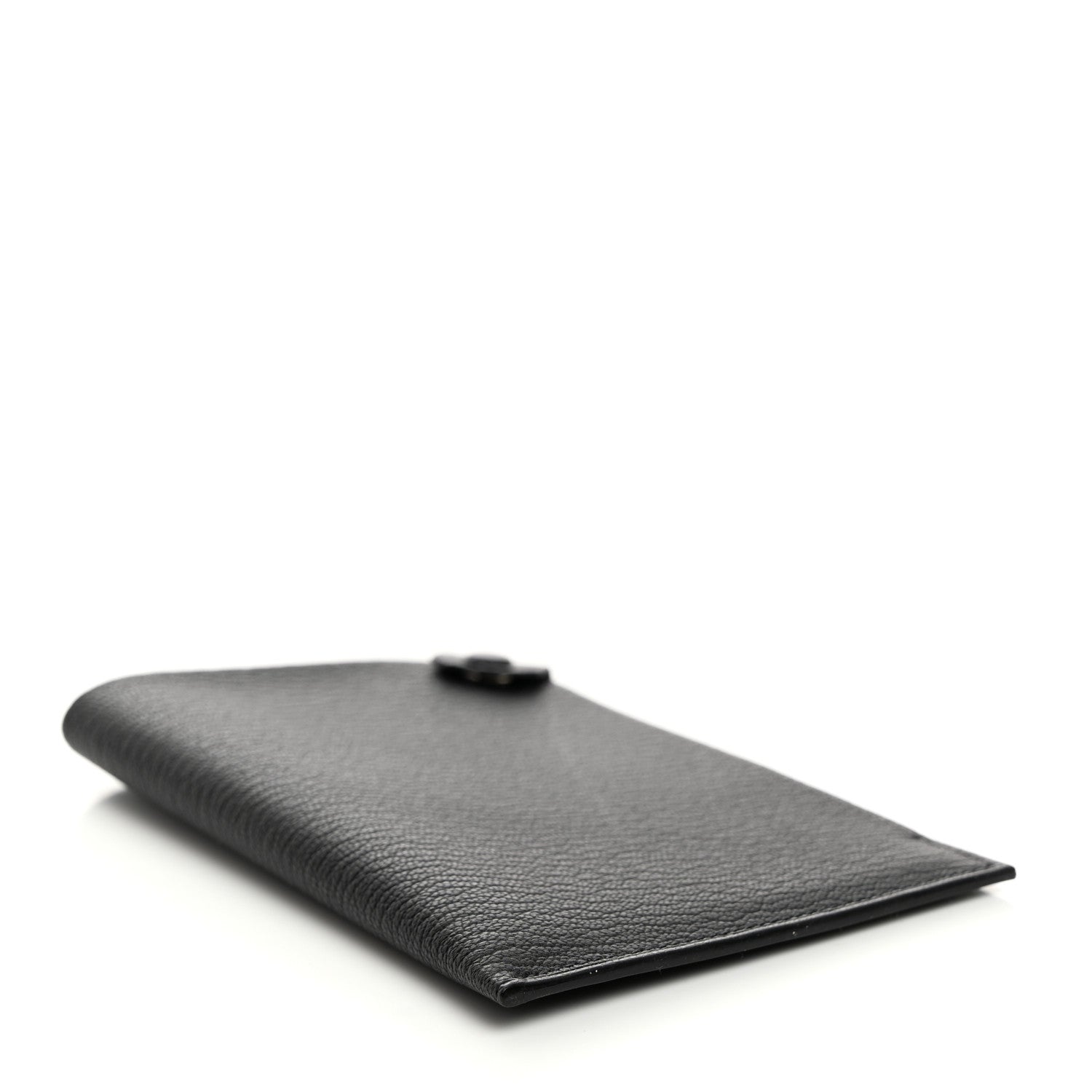 Hermes Chevre Mysore Tarmac PM Passport Holder Black 4 of 7