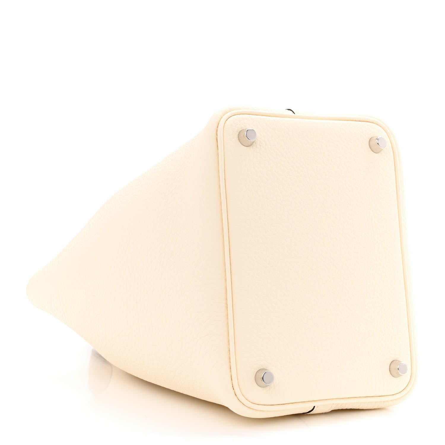 Hermes Taurillon Clemence Ostrich Touch Picotin Lock 18 PM Nata Trench 4 of 11