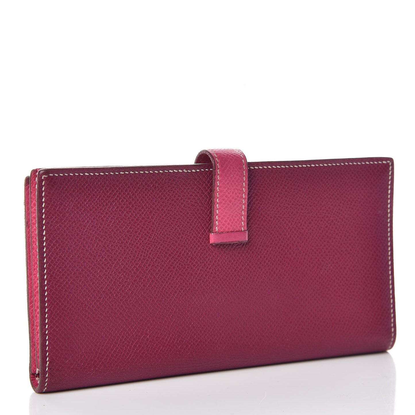 Epsom Bi-Color Bearn Wallet Tosca Rose Tyrien