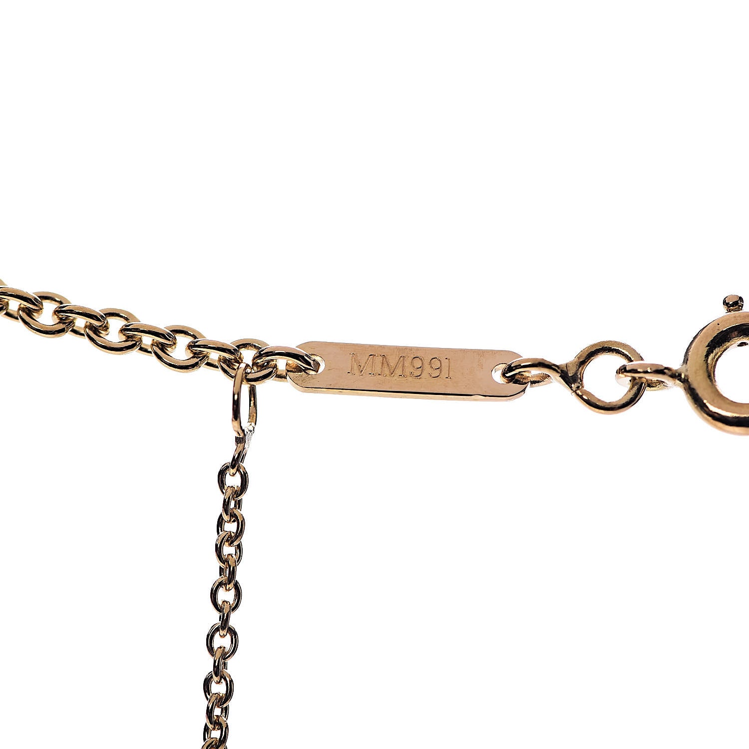 Cartier 18K Pink Yellow White Gold Baby Trinity Pendant Necklace 6 of 9