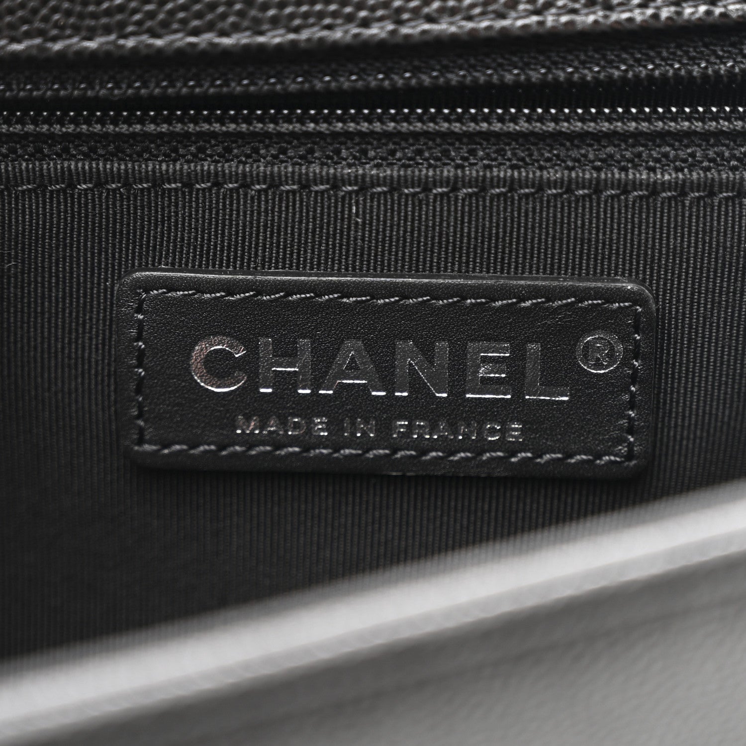 Chanel Caviar Quilted New Medium Boy Flap Black 6 of 10