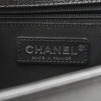 Chanel Caviar Quilted New Medium Boy Flap Black 6 of 10