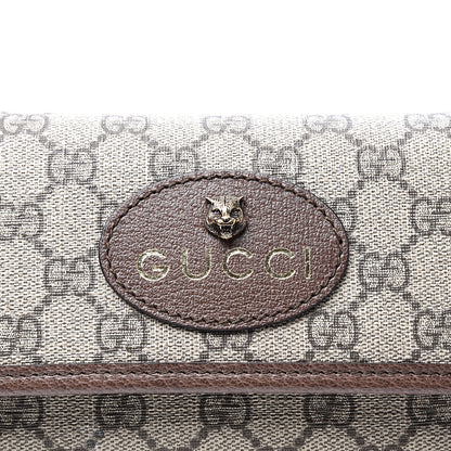 Gucci GG Supreme Monogram Neo Vintage Web Belt Bag Brown 10 of 10