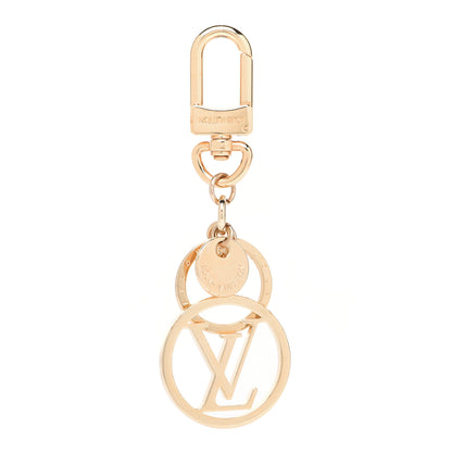 Louis Vuitton LV Circle Bag Charm Key Holder Gold 1 of 3