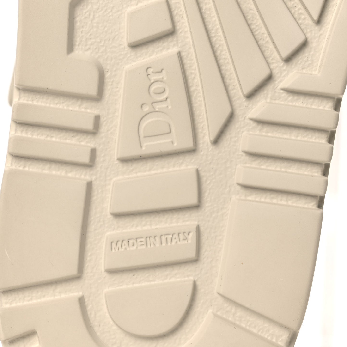 Lambskin Dioract 10mm Slide Sandals 39.5 Off White
