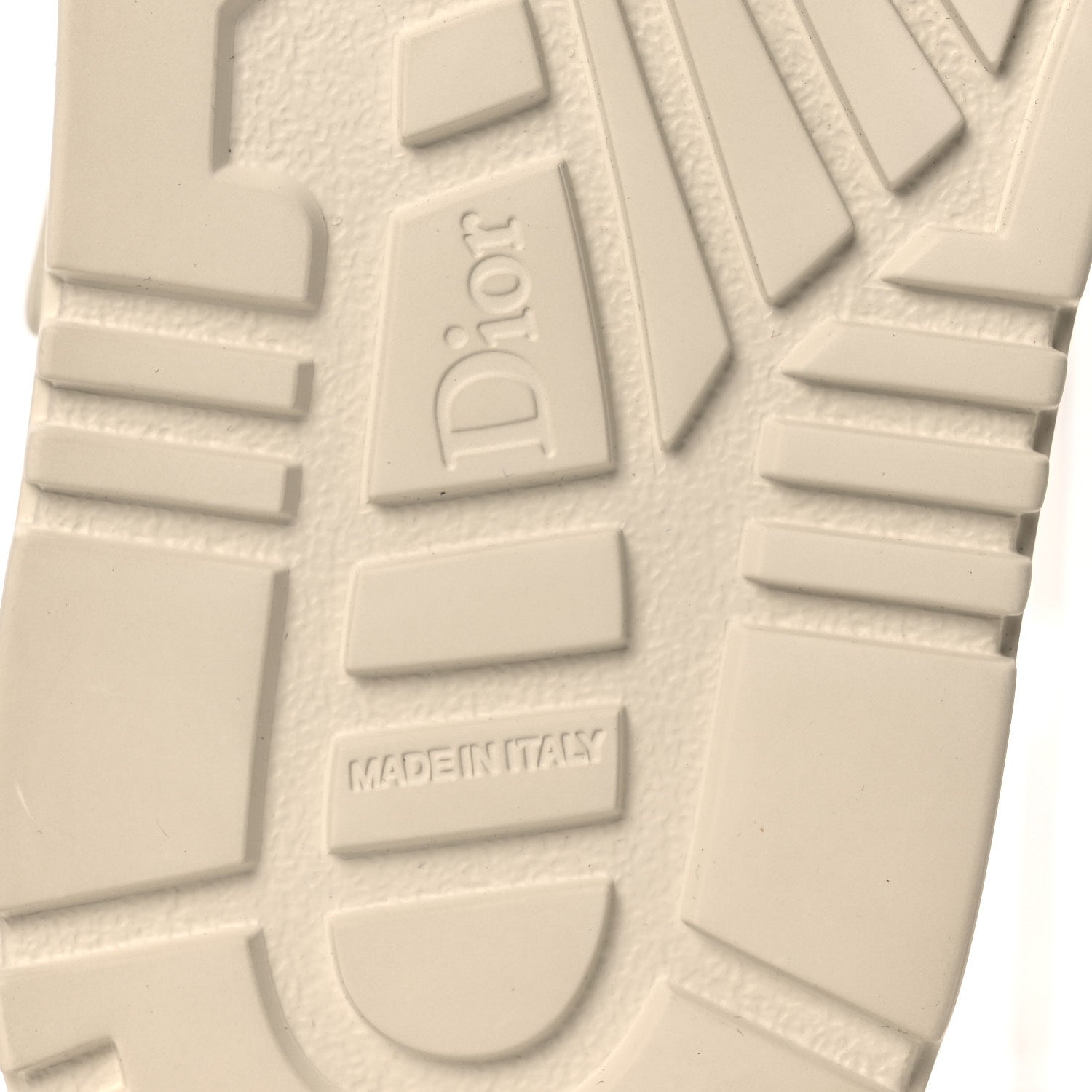 Christian Dior Lambskin Dioract 10mm Slide Sandals 39.5 Off White 8 of 11