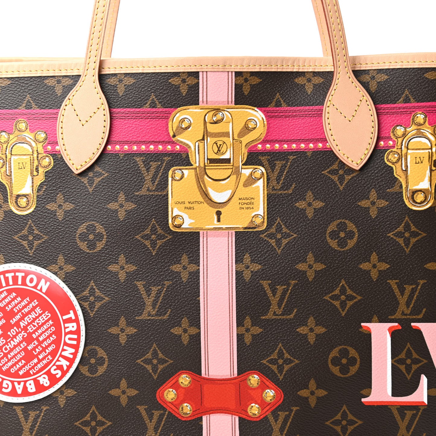 Monogram Summer Trunks Neo Neverfull MM