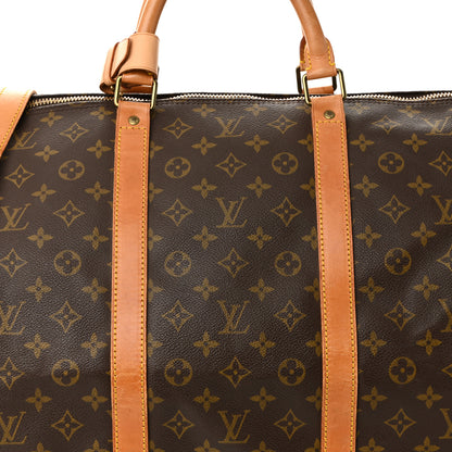 Louis Vuitton Monogram Keepall Bandouliere 60 14 of 26
