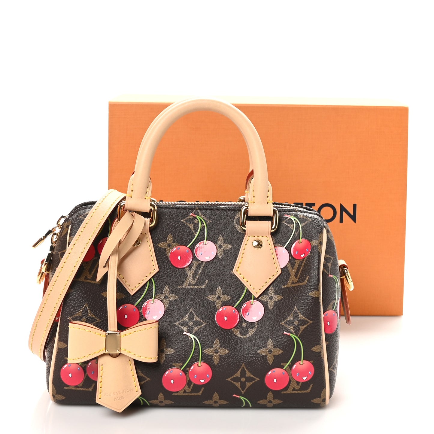 LV X TM Monogram Cerises Speedy Bandouliere 20