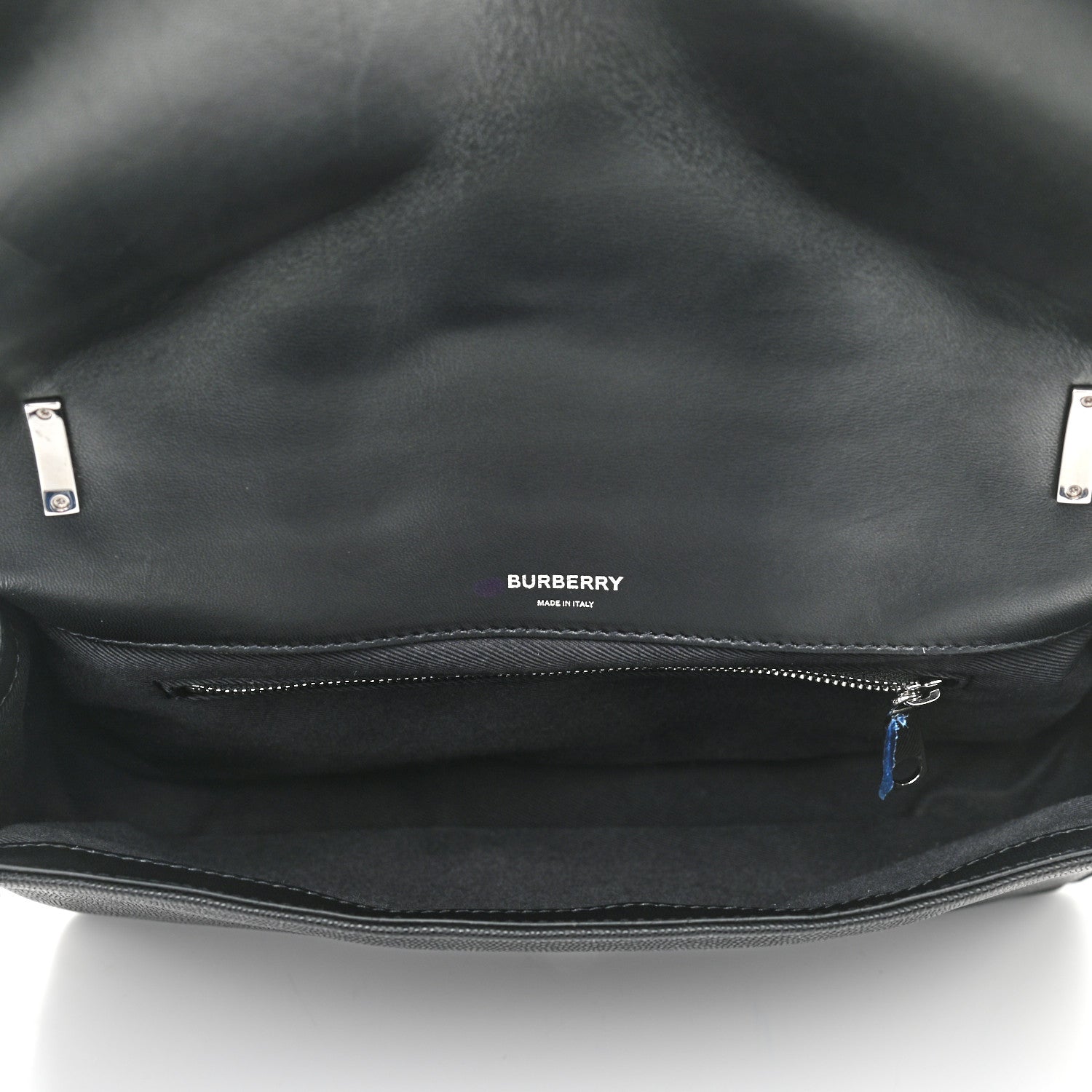 Burberry Lambskin Quilted Medium Lola Bag Black 5 of 10