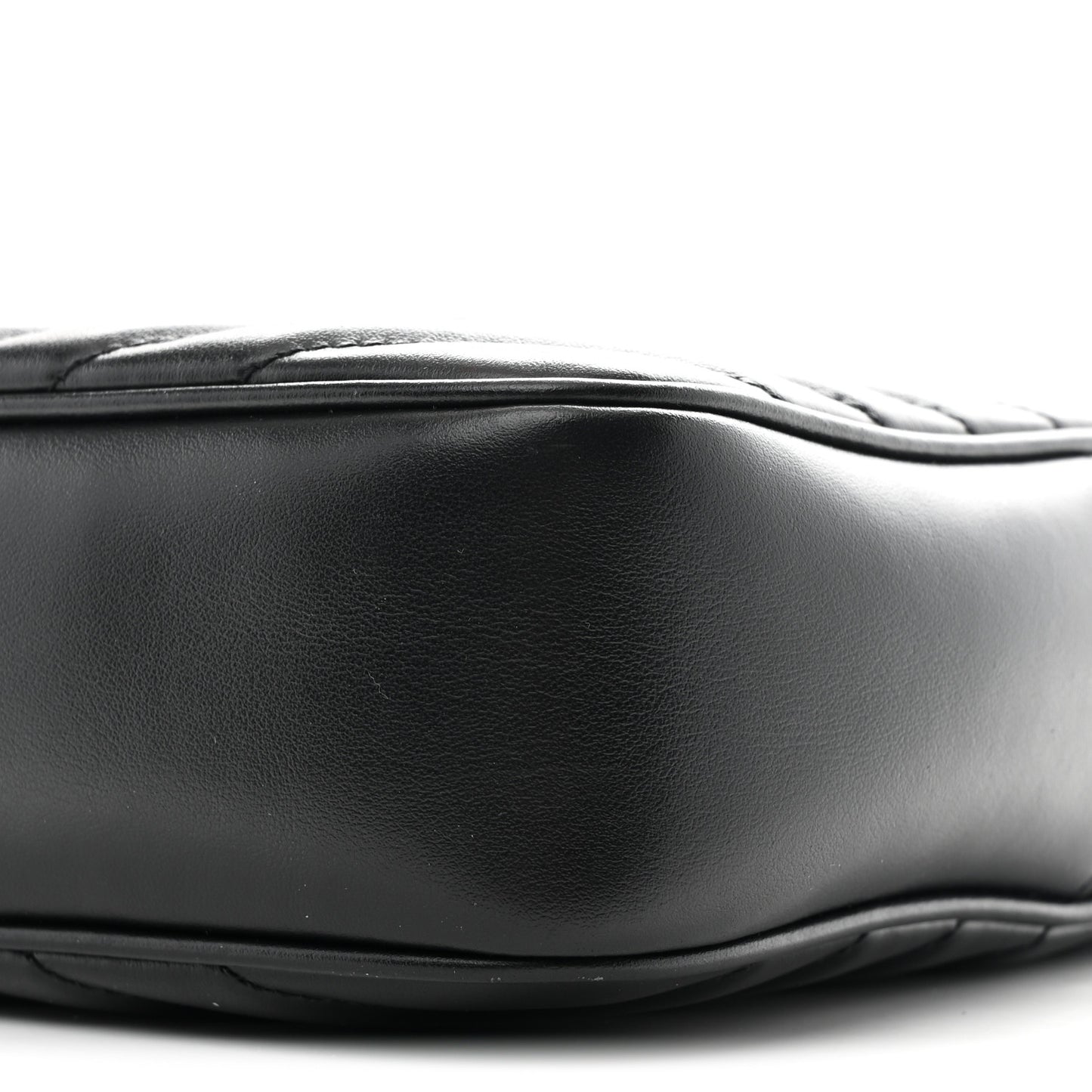 Calfskin Matelasse Monogram Lou Camera Bag Black