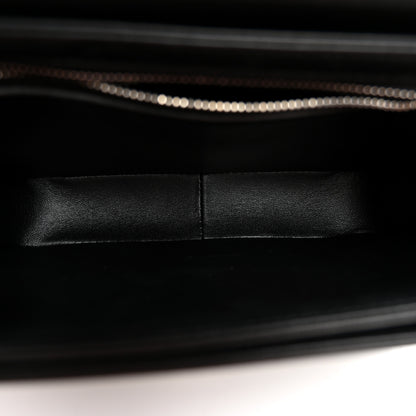 Celine Shiny Calfskin Teen Triomphe Black 5 of 11
