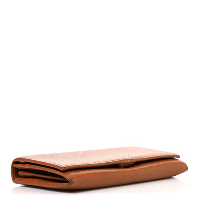 Gucci Dollar Calfskin Continental Flap Wallet Cuir 4 of 10
