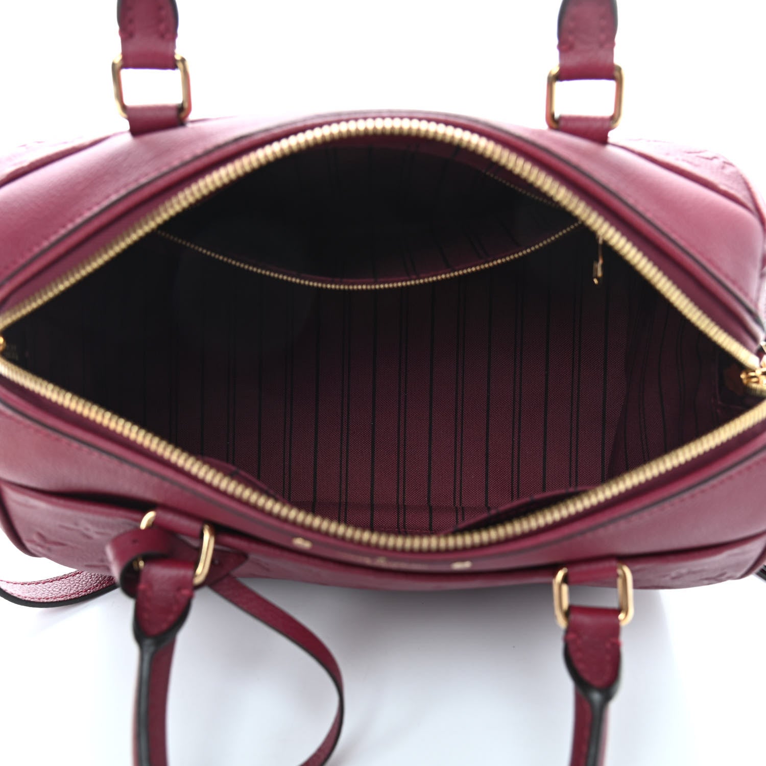 Louis Vuitton Empreinte Speedy Bandouliere 25 NM Raisin 5 of 10