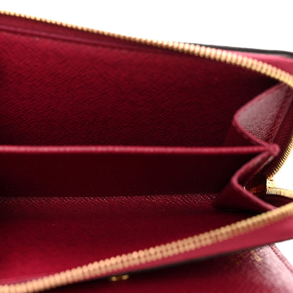 Louis Vuitton Monogram Lou Zippy Compact Wallet Red 7 of 7