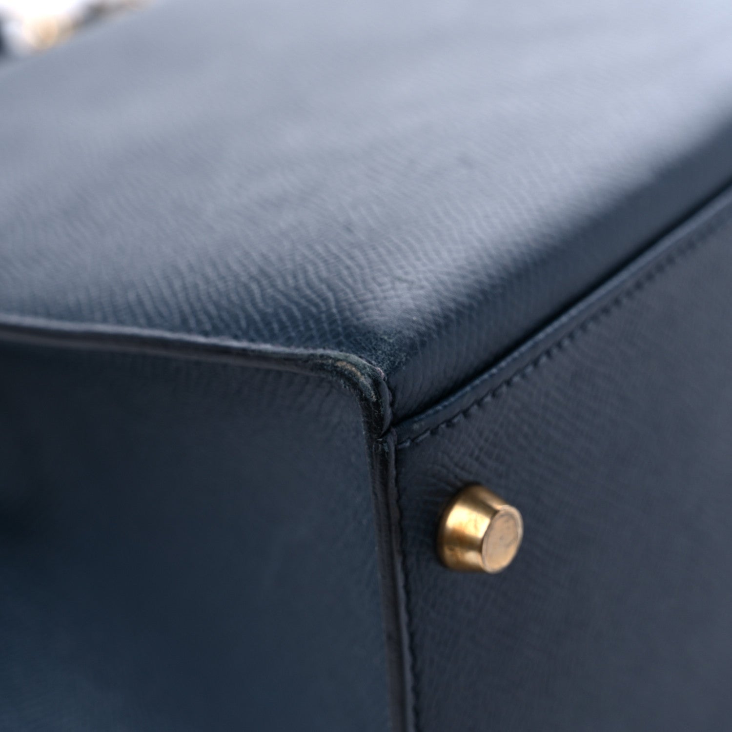 Hermes Courchevel Kelly Sellier 32 Bleu Indigo 10 of 16