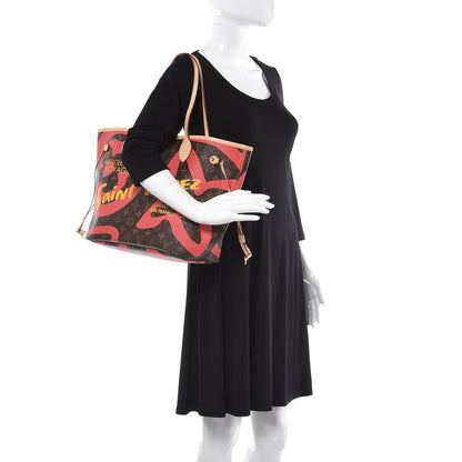 Louis Vuitton Monogram Tahitienne Saint Tropez Neverfull MM 2 of 8