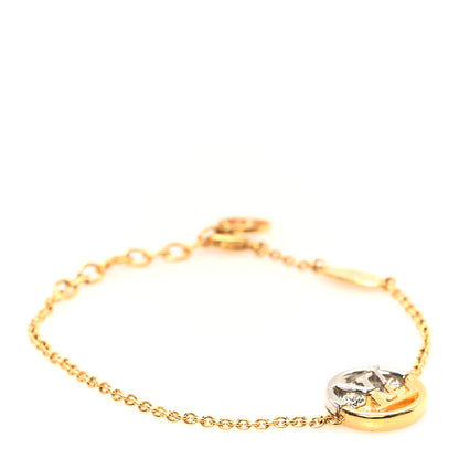 Louis Vuitton Metal L To V Bracelet Gold Silver 1 of 5