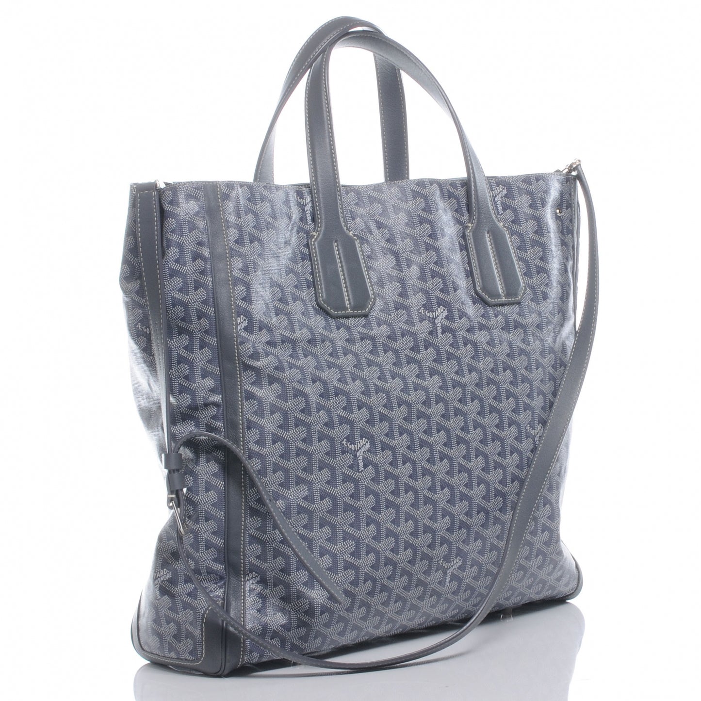 Goyardine Voltaire Tote Grey