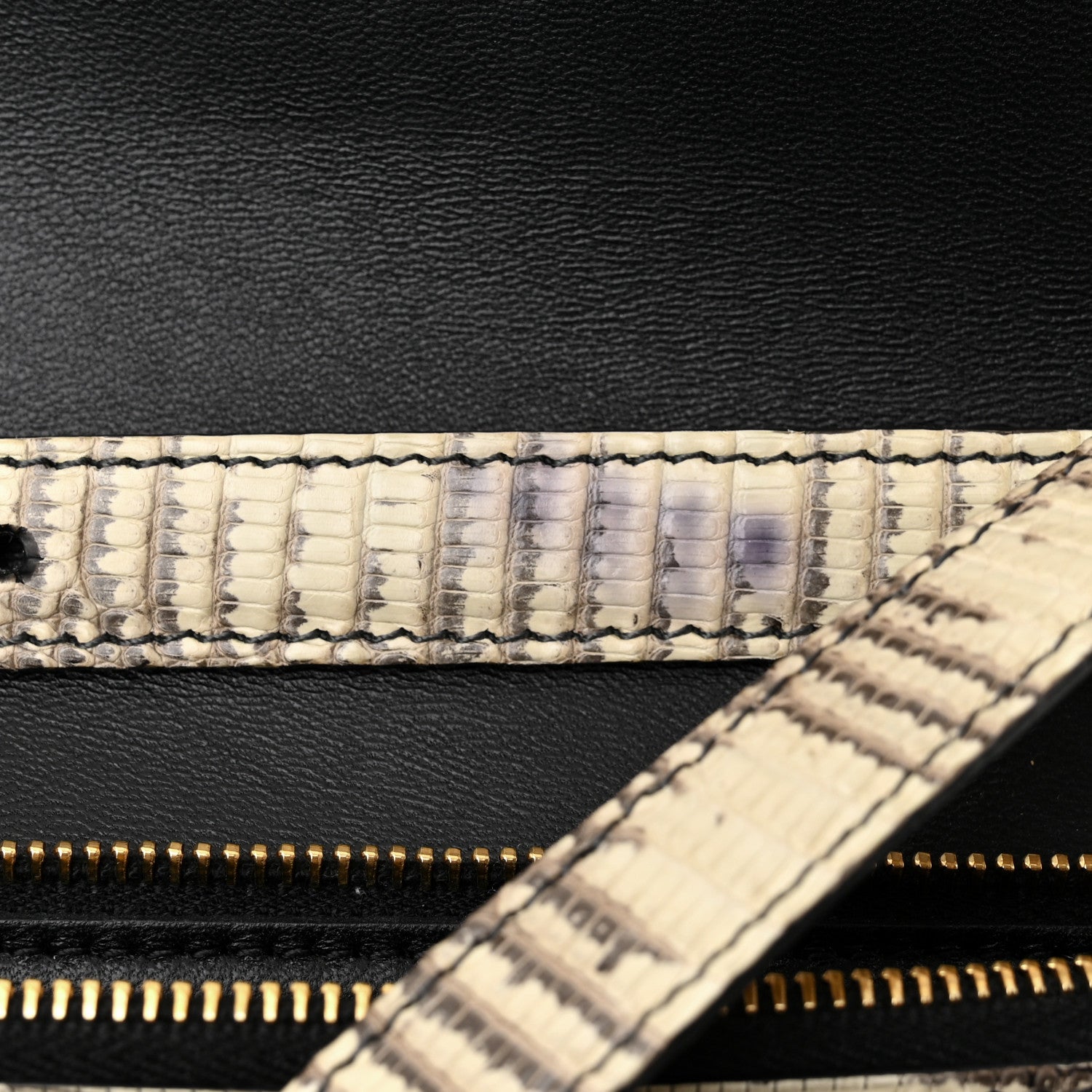 Celine Lizard Medium Classic Box Flap Bag Natural 12 of 12