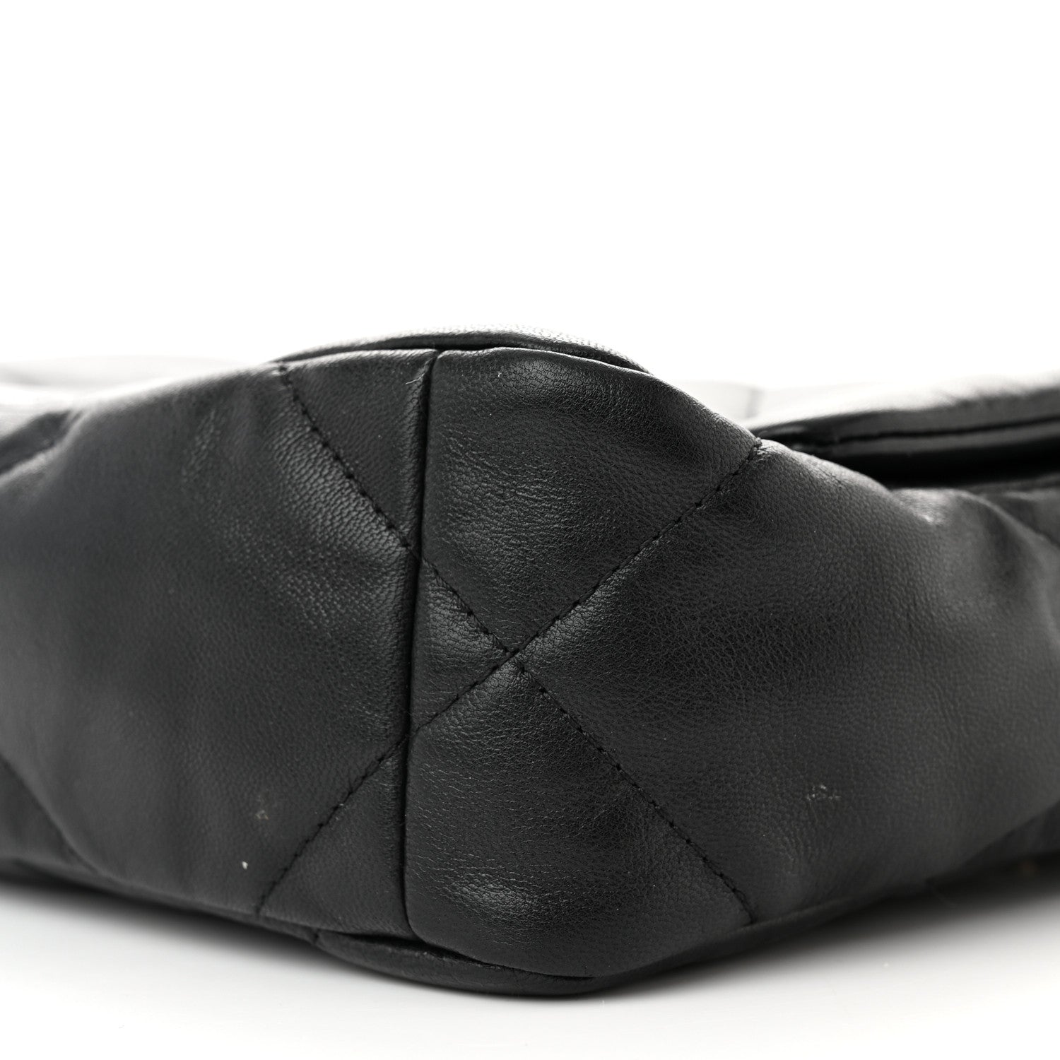 Chanel Goatskin Quilted Medium Chanel 19 Flap Black 10 of 12