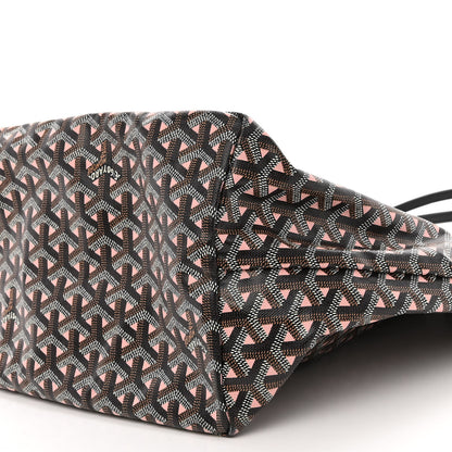Goyard Goyardine Saint Louis Claire Voie GM Black Pink 11 of 14