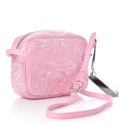 Versace Nappa Barocco Quilted Camera Bag Rosa 3 of 9