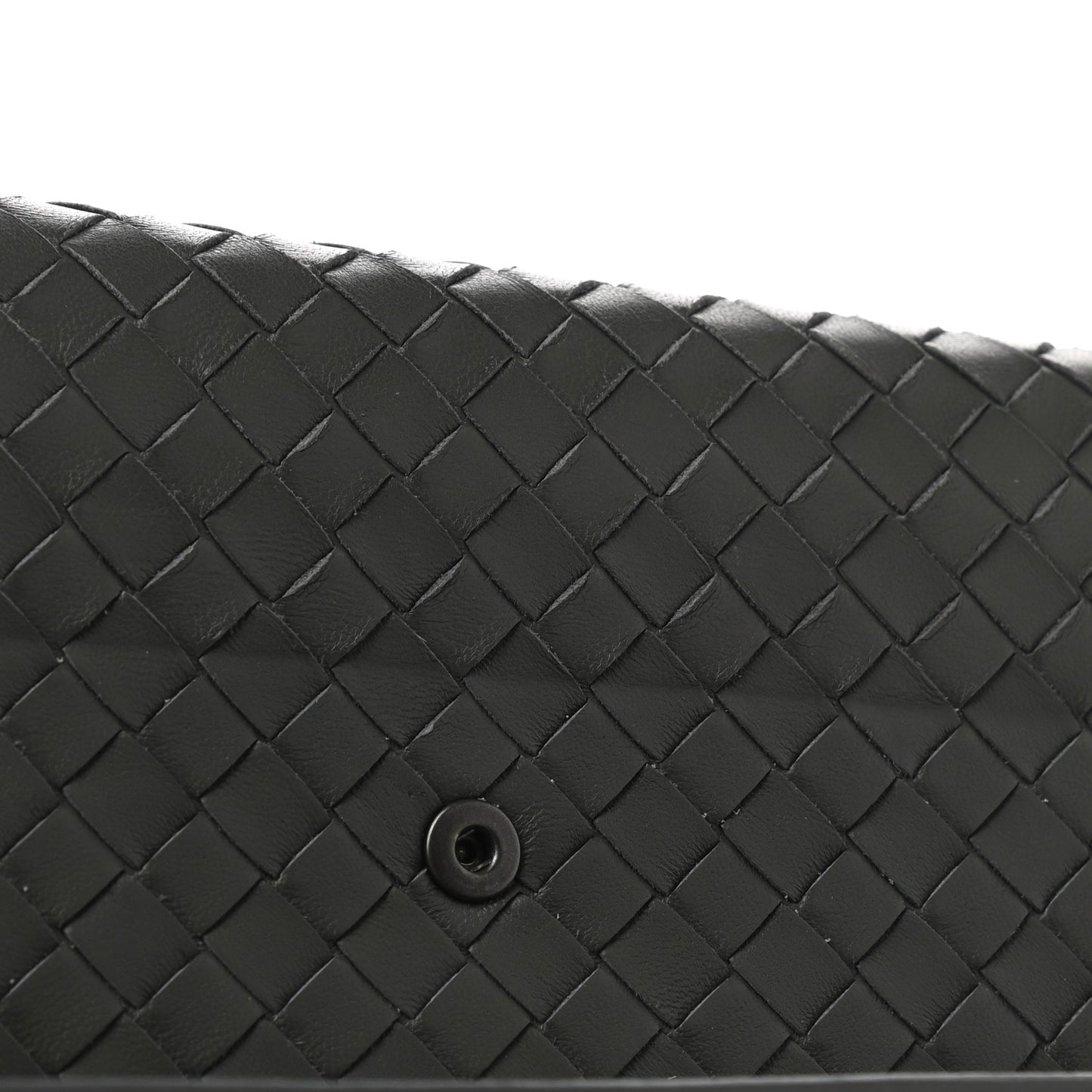 Nappa Intrecciato Continental Wallet Grey