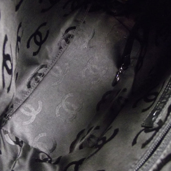 Chanel Calfskin Quilted Medium Cambon Tote Beige Black 8 of 11