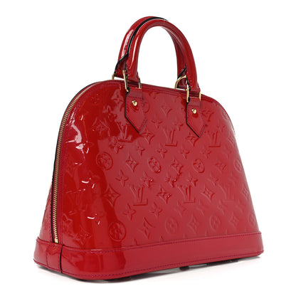 Louis Vuitton Vernis Alma PM Rose Indien 3 of 9