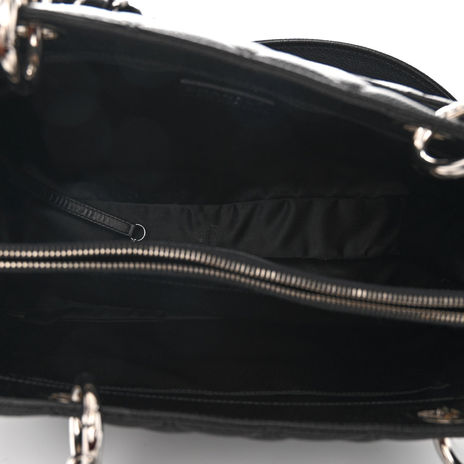 Chanel Caviar Quilted Grand Shopping Tote GST Black 5 of 11