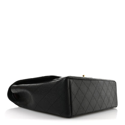 Chanel Caviar Quilted Maxi Double Flap Black 4 of 11
