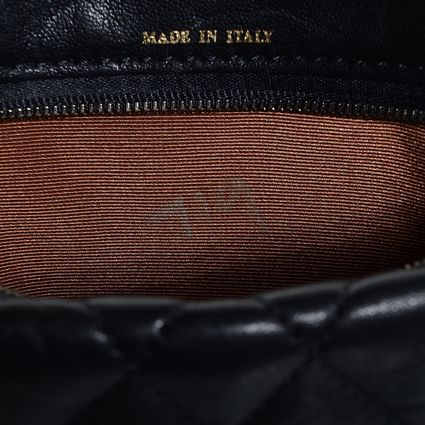 Quilted Calfskin Medium Happy Shoulder Bag Black