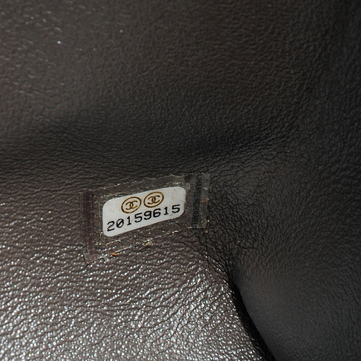 Metallic Caviar Large Be Caviar Tote Silver