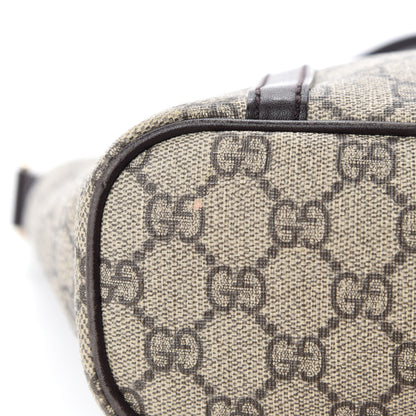 Gucci GG Supreme Monogram Medium Joy Tote Dark Brown 8 of 11