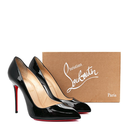 Christian Louboutin Patent Corneille 100 Pumps 39.5 Black 9 of 9