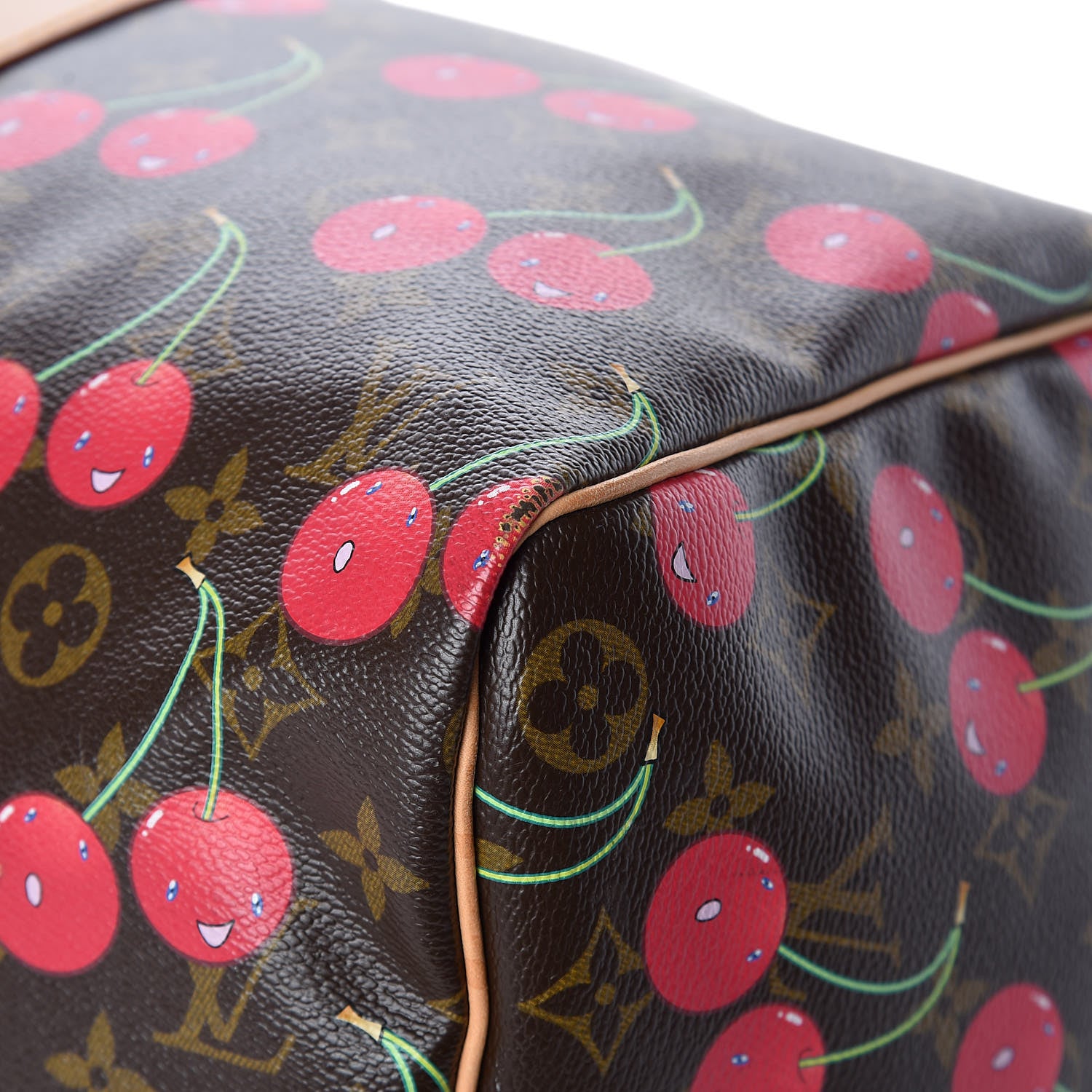 Louis Vuitton Monogram Cerises Keepall 45 13 of 20