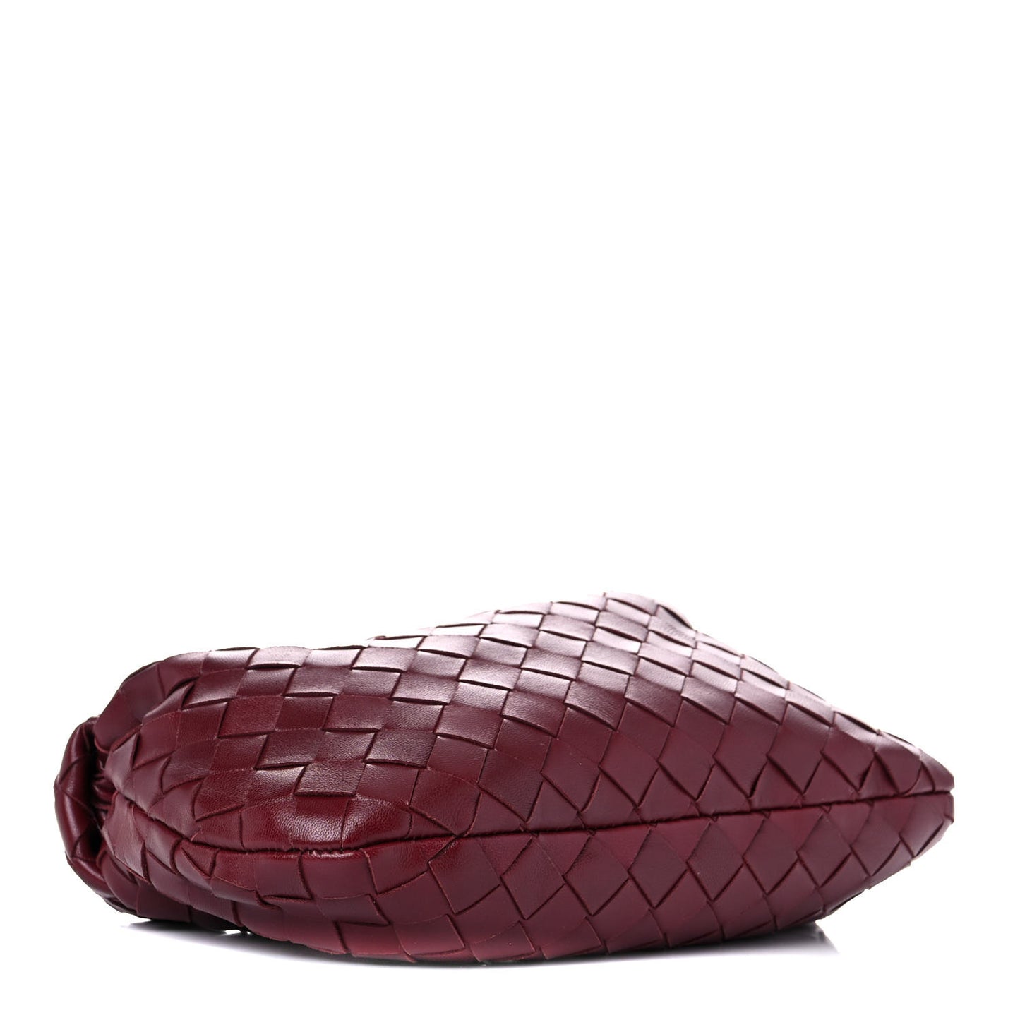 Nappa Intrecciato Mini Jodie Burgundy