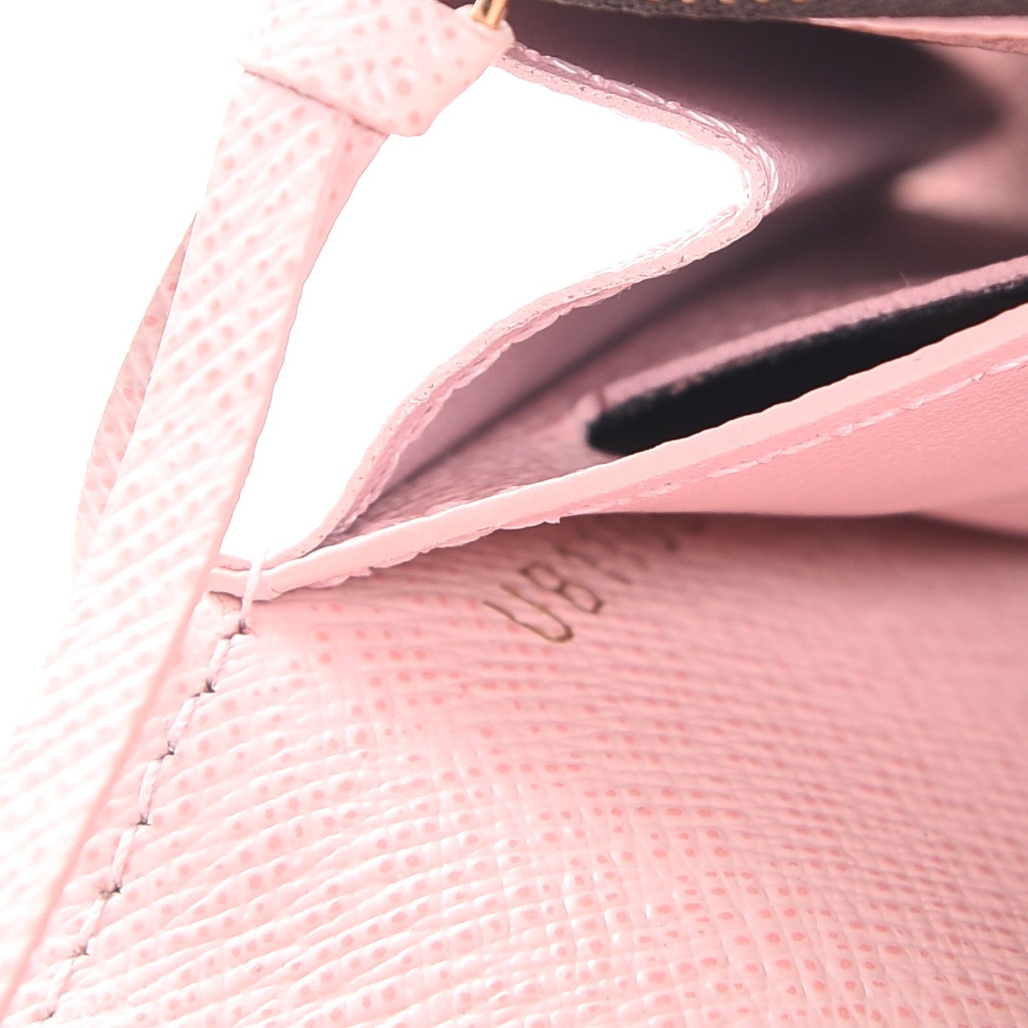 Monogram Rosalie Coin Purse Rose Ballerine