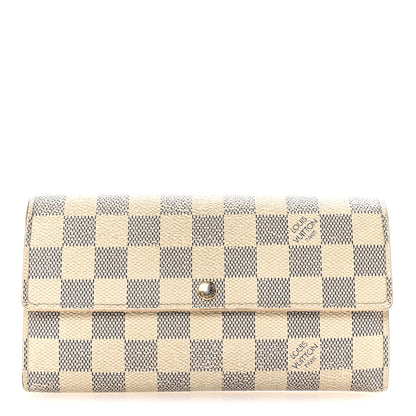 Louis Vuitton Damier Azur Sarah Wallet 1 of 6