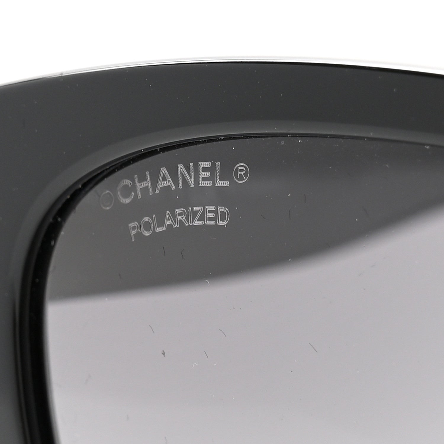 Chanel Acetate Polarized Square CC Sunglasses 5380 Black 7 of 8