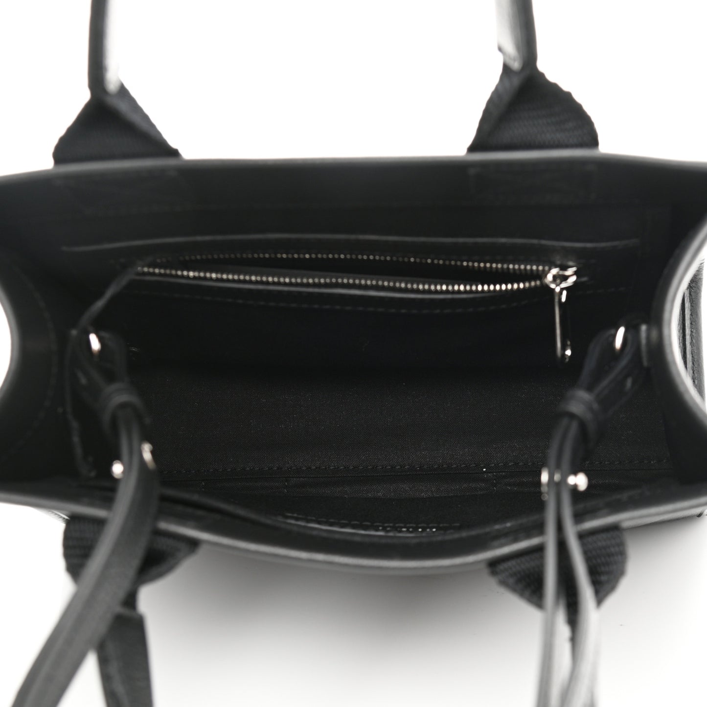 Calfskin XS Hardware Tote Black