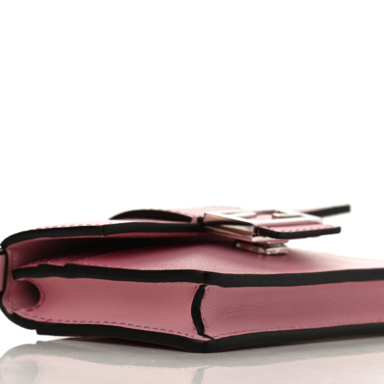 Fendi Vitello King Tamponato Micro Flat Baguette Acquerello 10 of 12