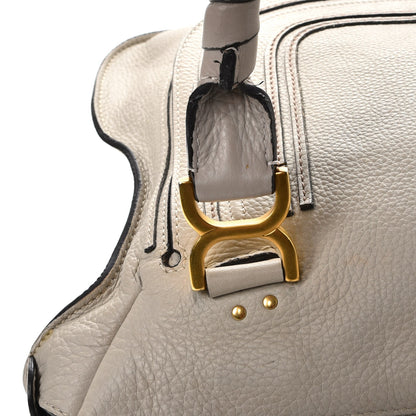 Chloe Calfskin Large Marcie Satchel Dove 12 of 16