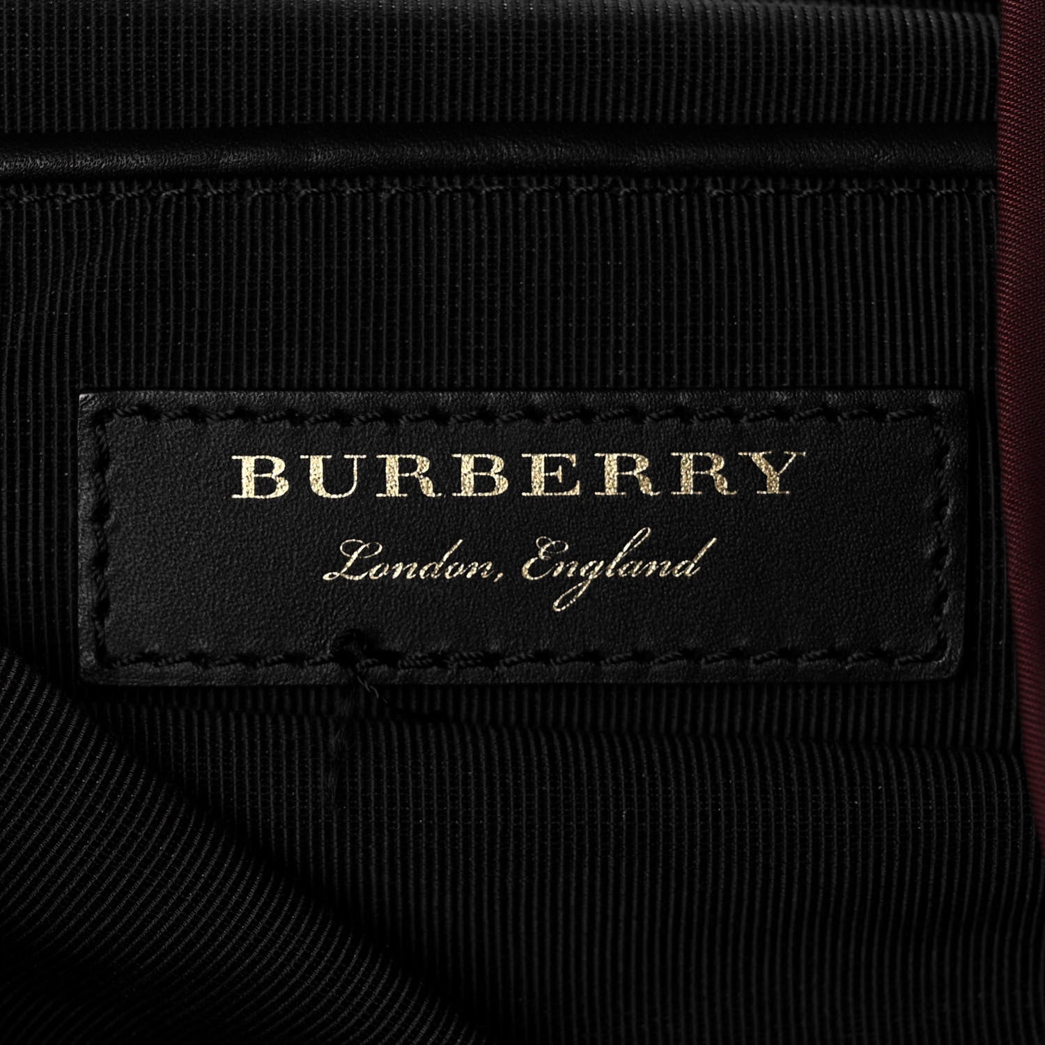 Burberry Nylon Medium Rucksack Backpack Burgundy Red 6 of 17