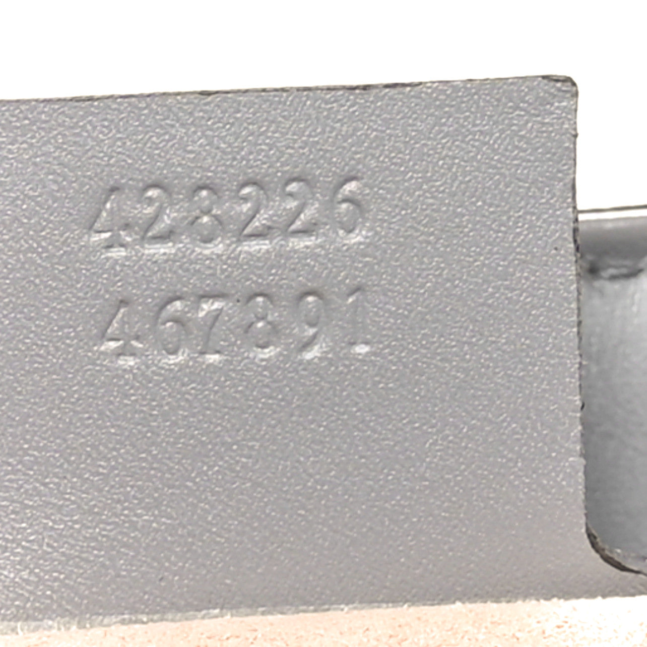 Guccissima Linea A Foldover Tote Storm Grey